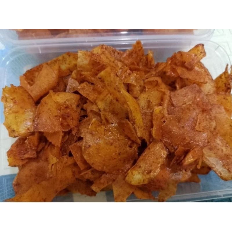 

250 gr KERIPIK PEDAS ASIN GURIH