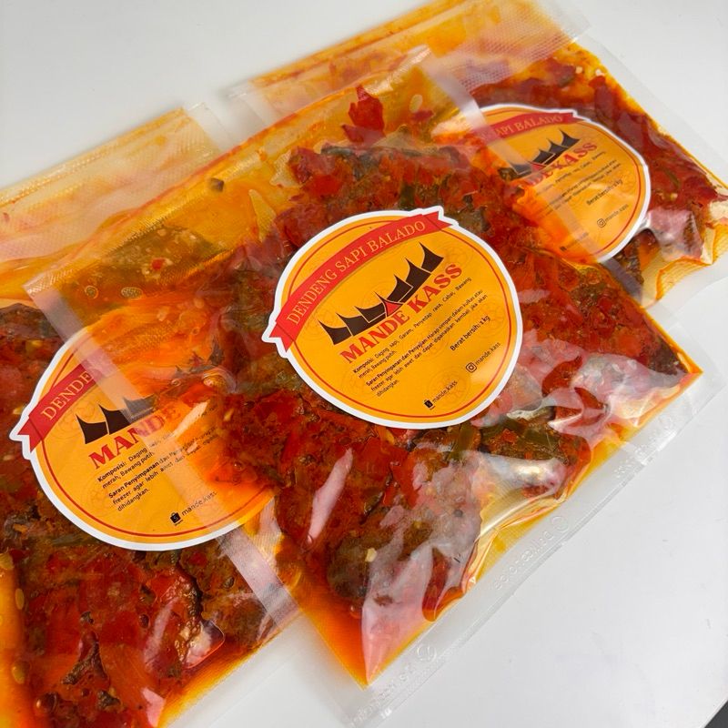 

DENDENG SAPI BALADO MANDE KASS