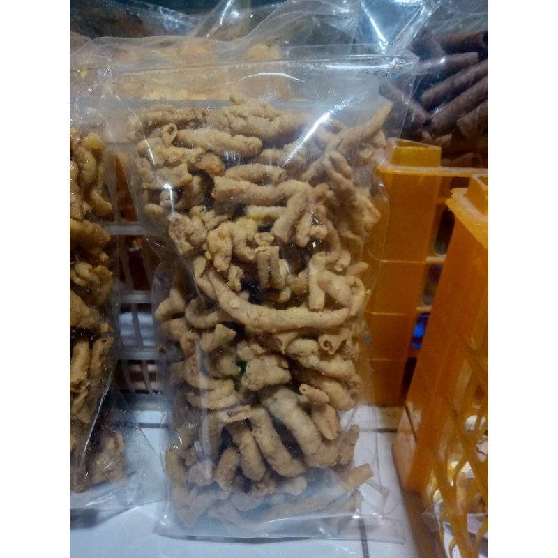 

Camilan keripik Usus Ayam/150g