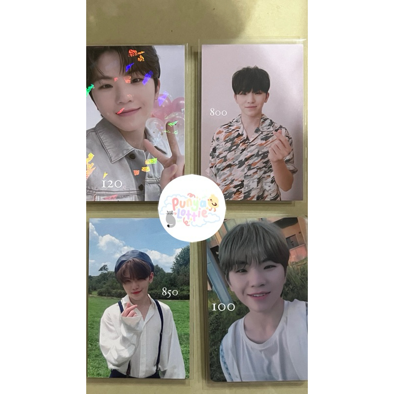 WOOZI BRODCAST PHOTOCARD
