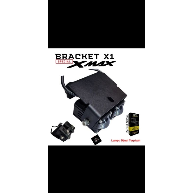 Breket Braket Lampu Duromoto Nmax Xmax Segitiga Motor Orios Drake MiniMax M1 X1 X2 X3