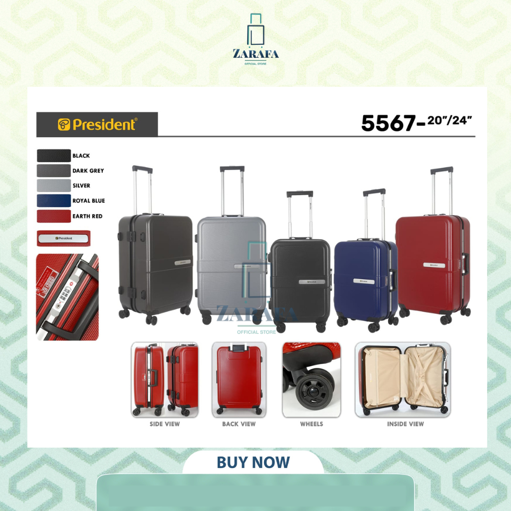 ANTI PECAH KOPER 28 INCH PRESIDENT HARDCASE