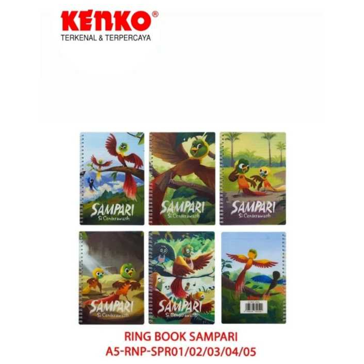 

KENKO RING BOOK SAMPARI A5-RNP-SPR01/02/03/04/05