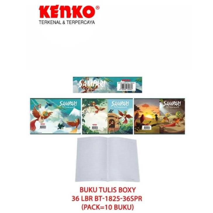 

KENKO SAMPARI BUKU TULIS BOXY BT-1825-36SPR