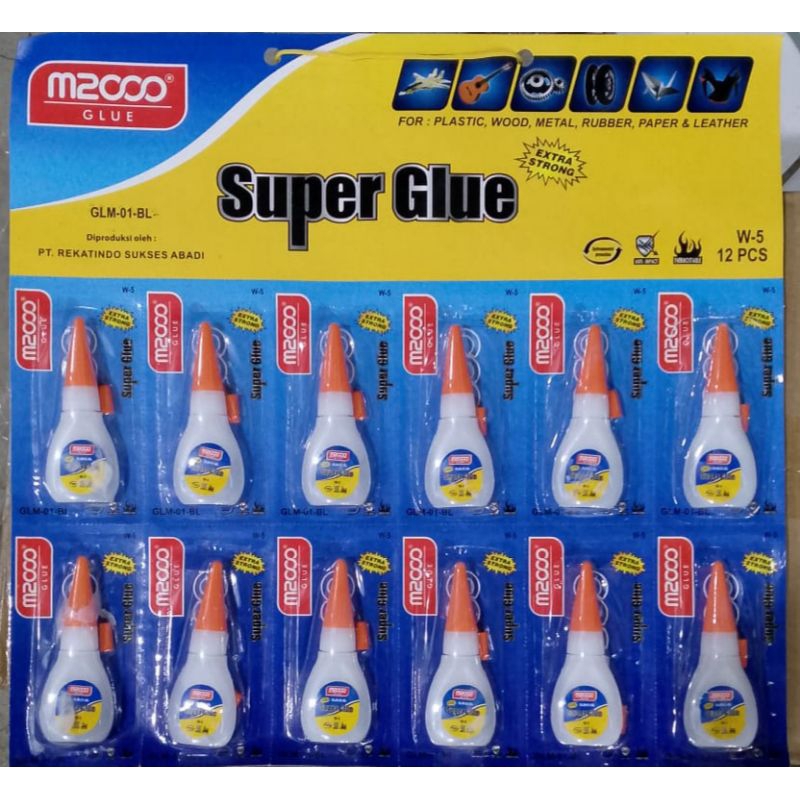 

( M200) Lem Perekat Serbaguna isi 12 pcs