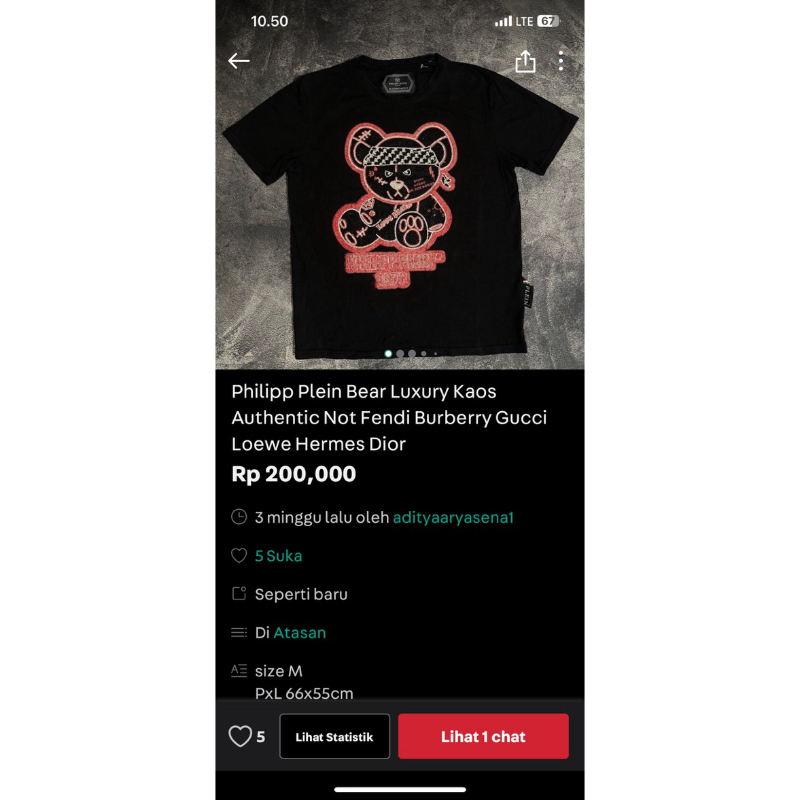 philip plein bear kaos
