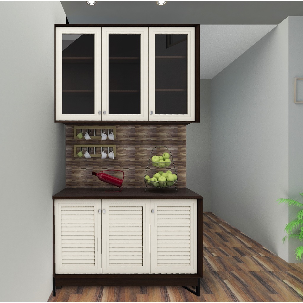 Lemari Gantung / Lemari Dapur / Kitchen Set / Rak Gantung / Lemari Kitchen (Atas & Bawah)