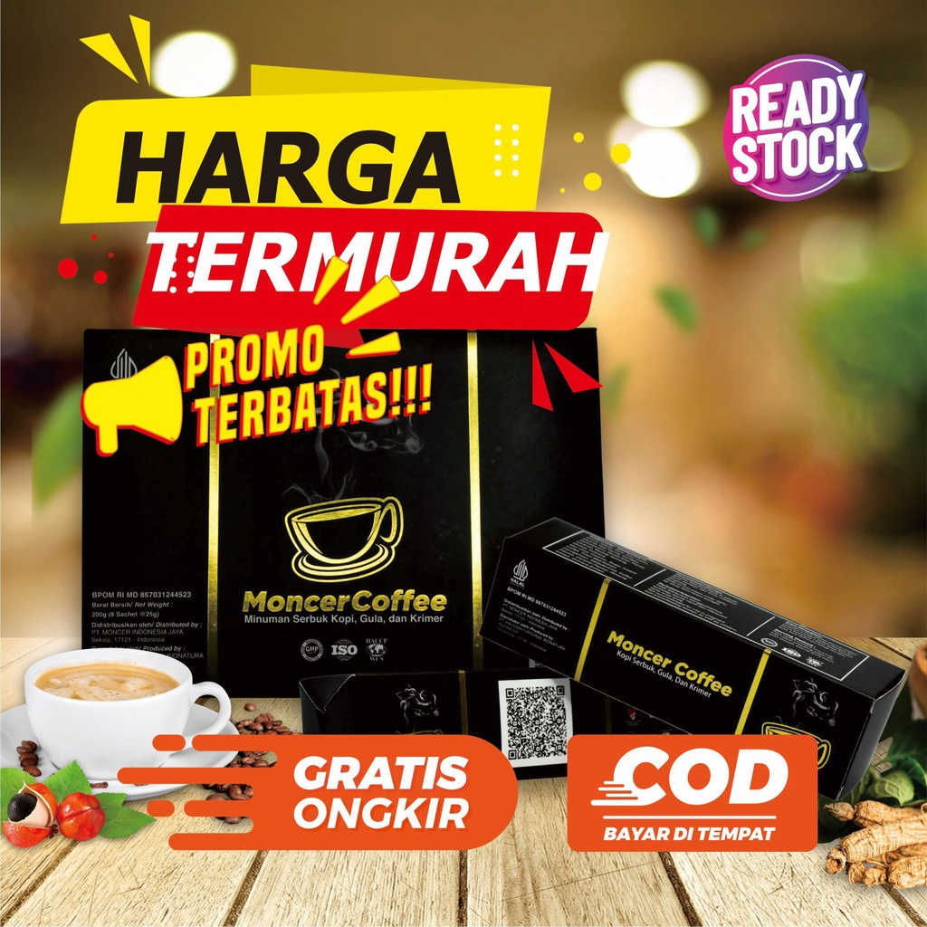 

Monceer Coffee Original - Kopi Herbal Stamina Sudah Halal BPOM