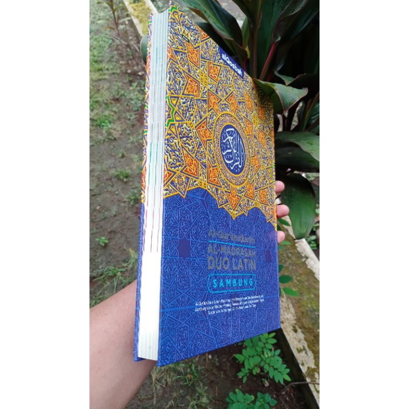 Asli Distributor Al Qur'an Madrasah Duo Latin A4