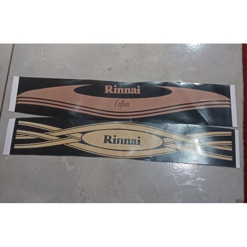 stiker kompor gas 2 tungku