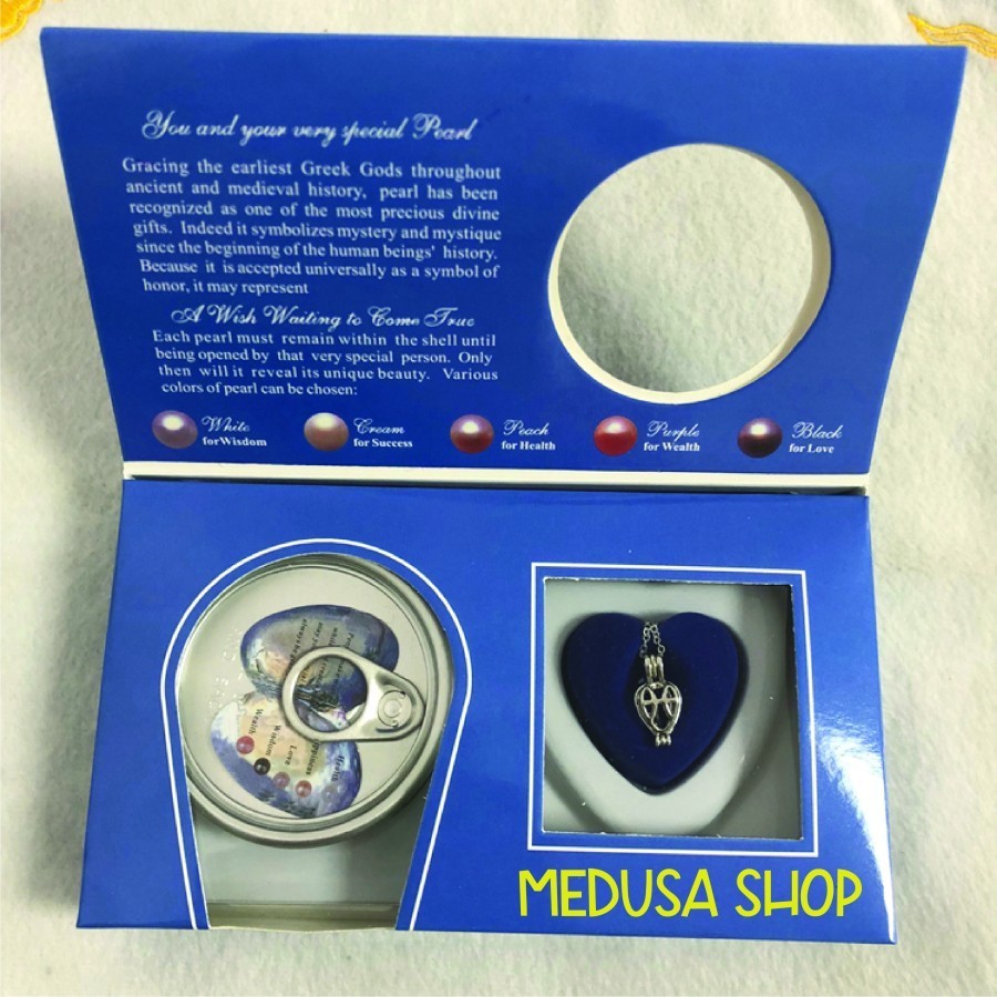 Oyster Pearl Necklace Wish Necklace Kalung Tiram Mutiara Viral TIKTOK