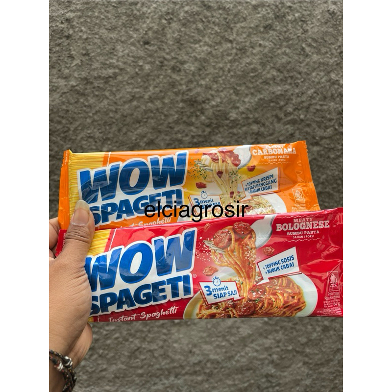

WOW SPAGETI MAYORA 91gram