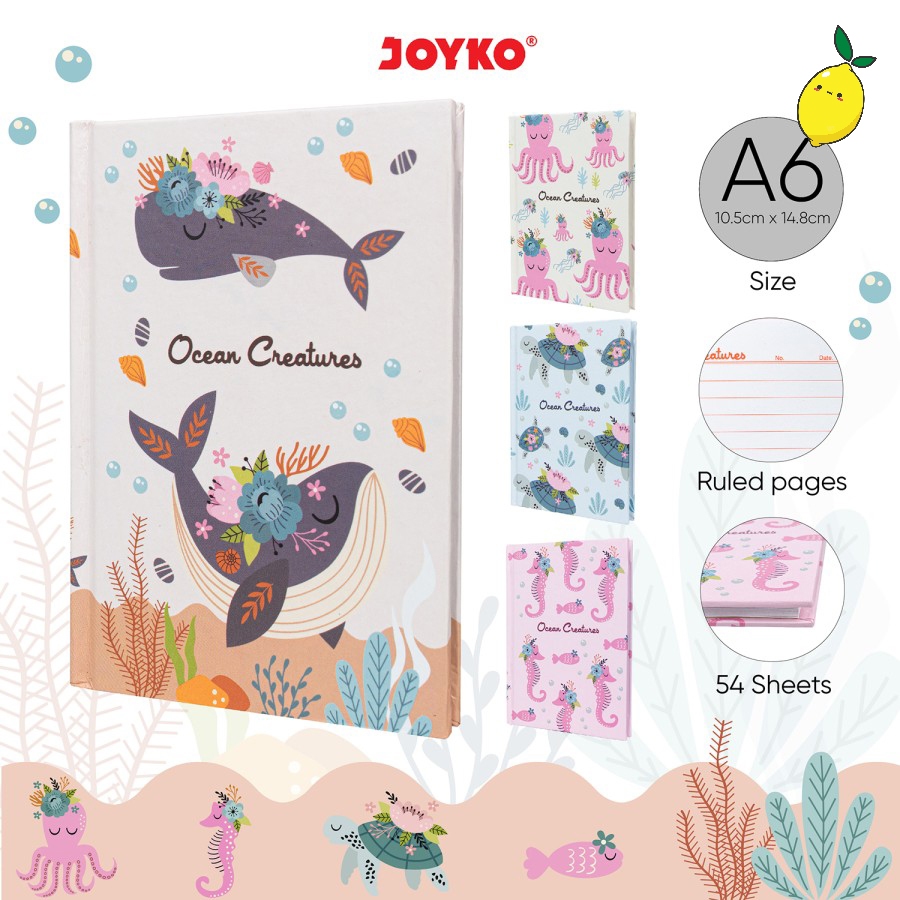 

Buku Tulis Garis A6 Diary Joyko D-1115OC-108