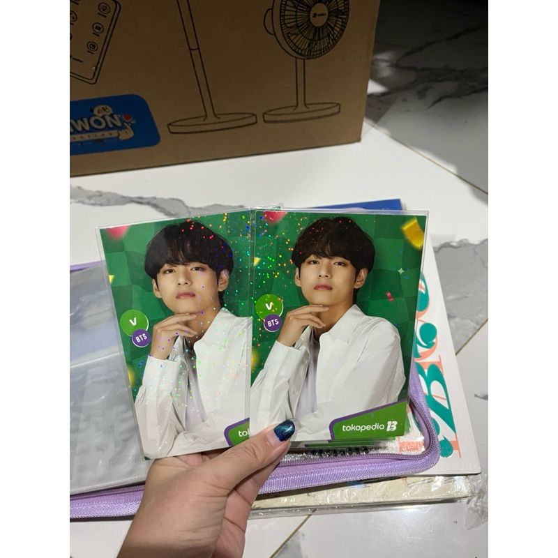 POSTCARD TOKO HIJAU X BTS OFFICIAL