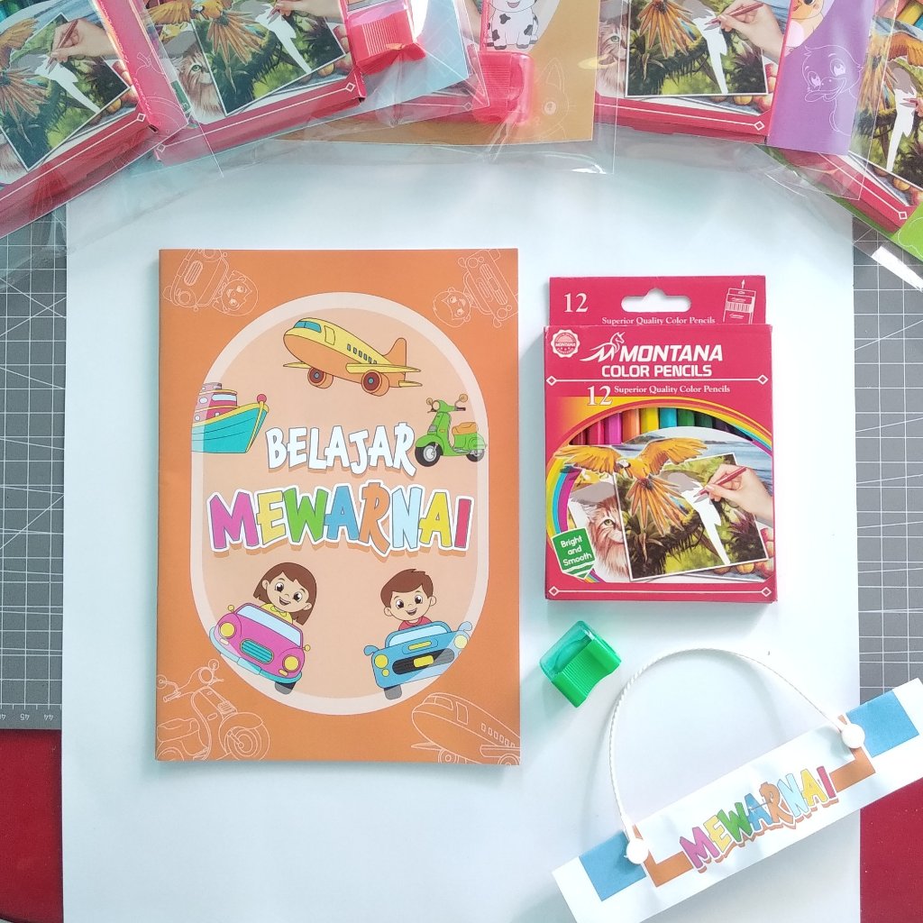 

Paket Mewarnai Souvenir Ulang Tahun Paket Hampers Ulang Tahun Anak Coloring book