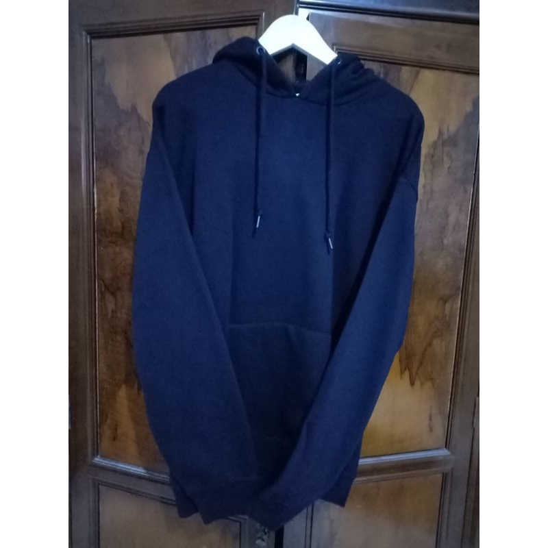 JAKET HOODIE ZARA BLACK ORIGINAL