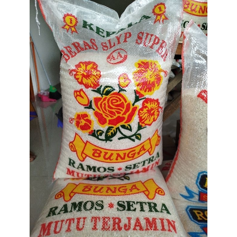 

Beras Slyp Super Cap Bunga