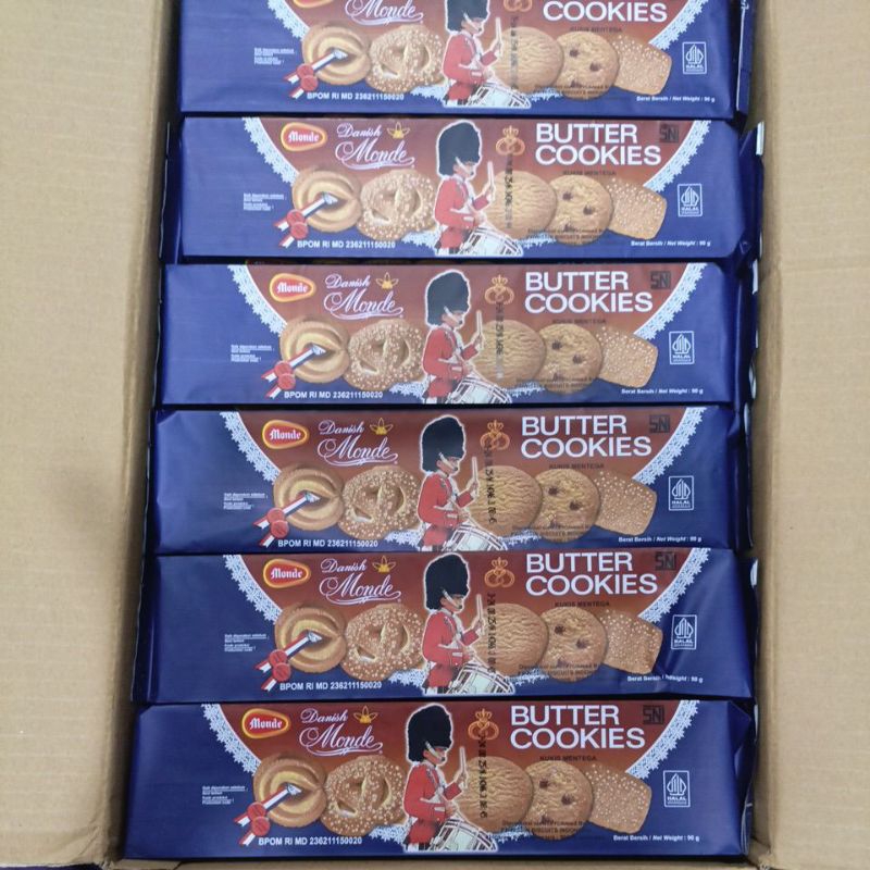 

MONDE BUTTER COOKIES MINI 90G