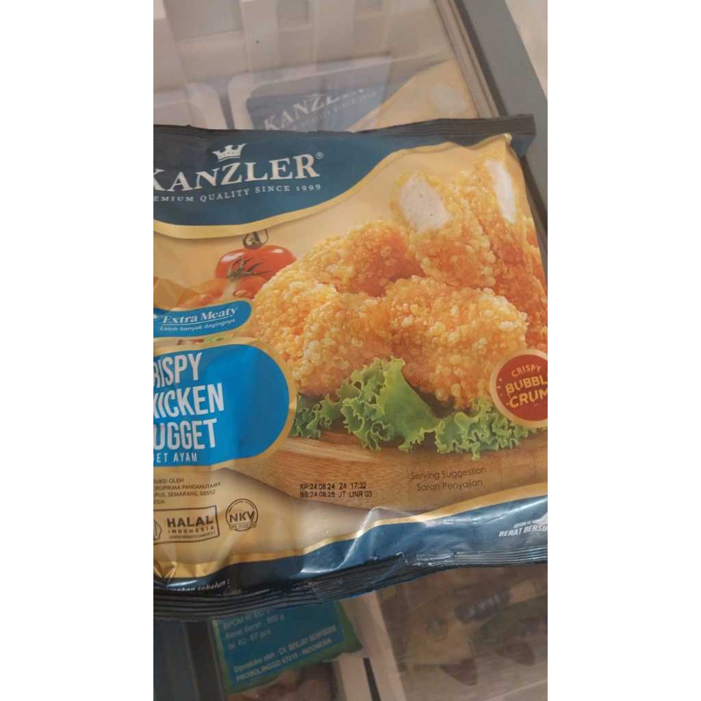 

Kanzler Crispy Chiken Nugget 430 gr