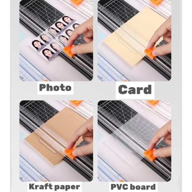 

RB PEMOTONG KERTAS HVS A4 / PAPER CUTTER A5 / PAPER TRIMMER / CUTTING MAT