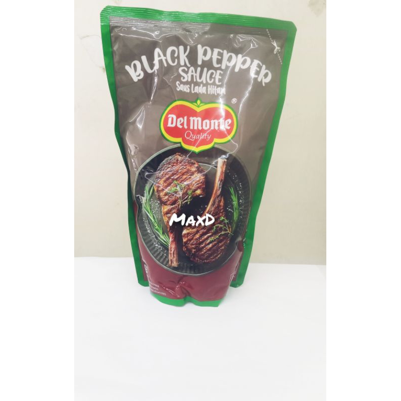 

Del Monte Black Pepper / Saus Lada Hitam 1kg