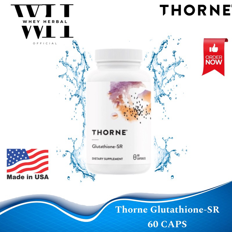 Thorne Research Glutathione -SR - 60 Capsul