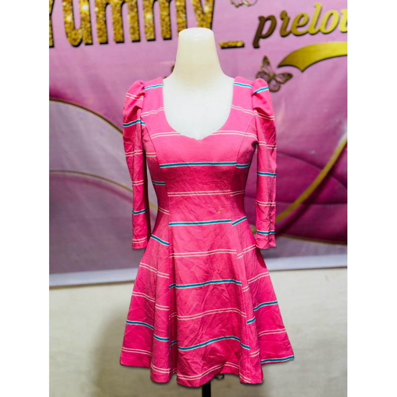 [BISA COD] dress preloved dress murah dress motif preloved premium