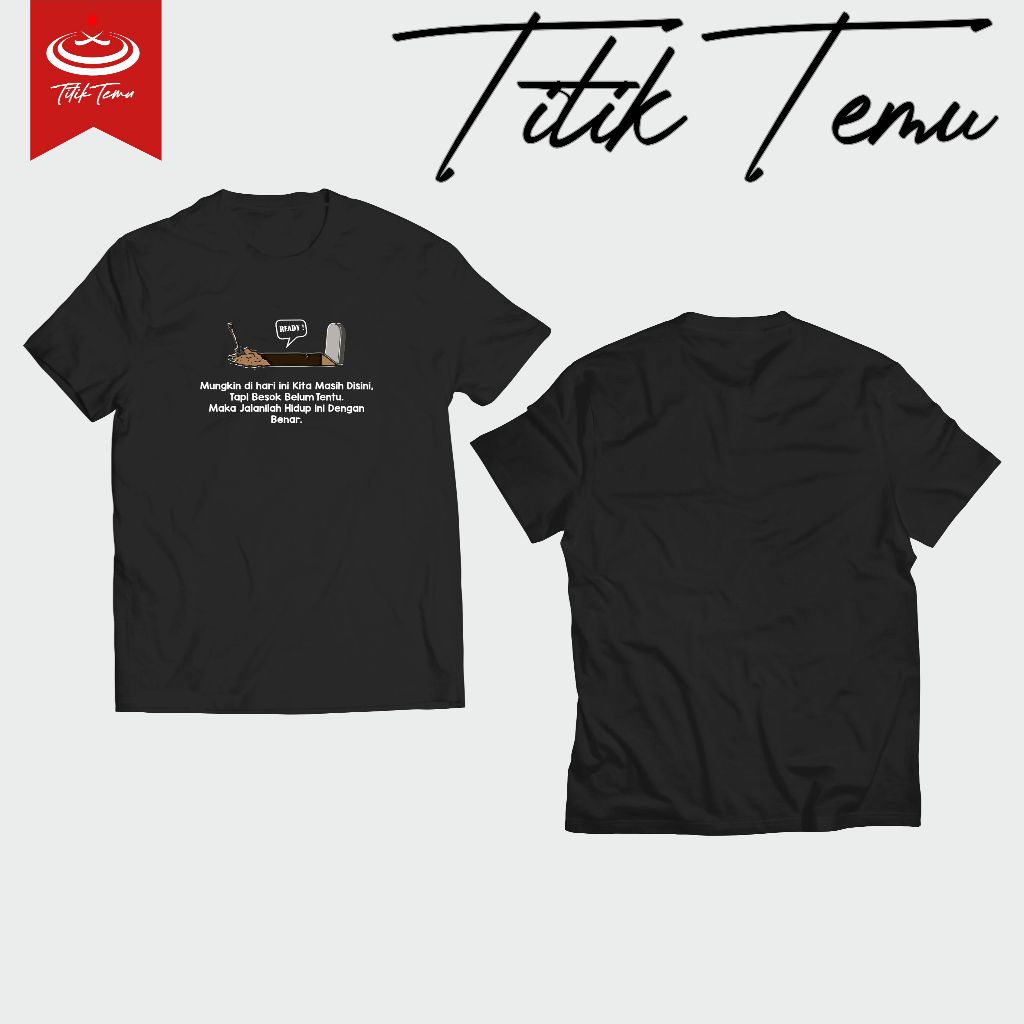 KAOS TITIK TEMU - RUMAH MASA DEPAN | TITIK TEMU  KAOS SANTRI | KAOS NUSANTARA | KAOS VIRAL | KAOS MA