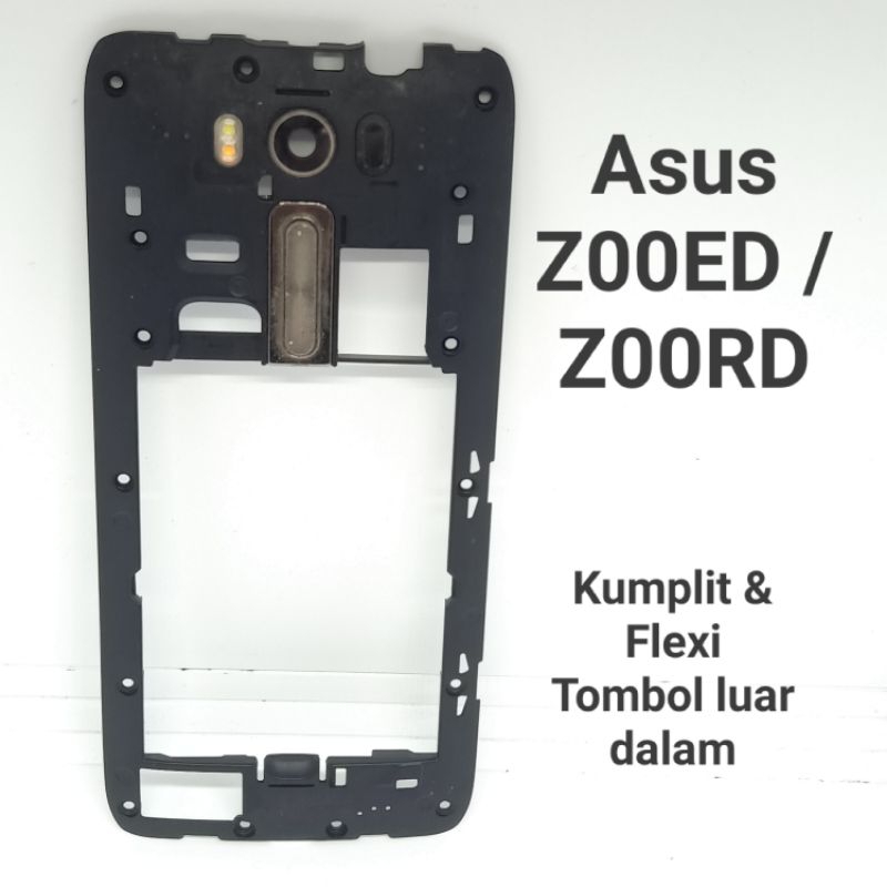 Cod Tulang tengah / kerangka Asus Zenfone Z00ED Z00RD + fleksibel tombol volume Original