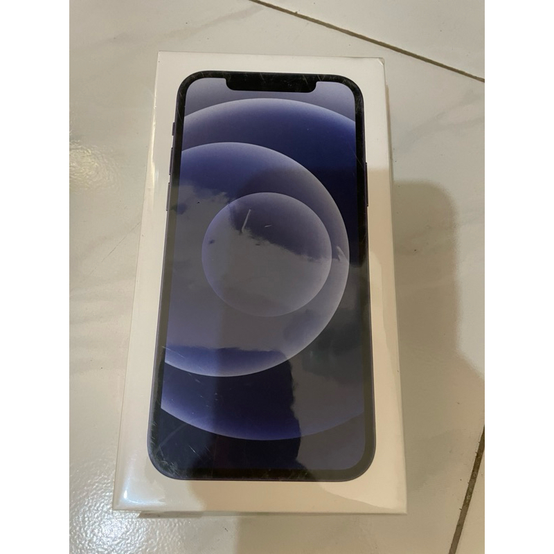 iphone 12 64GB Hitam Ibox matot