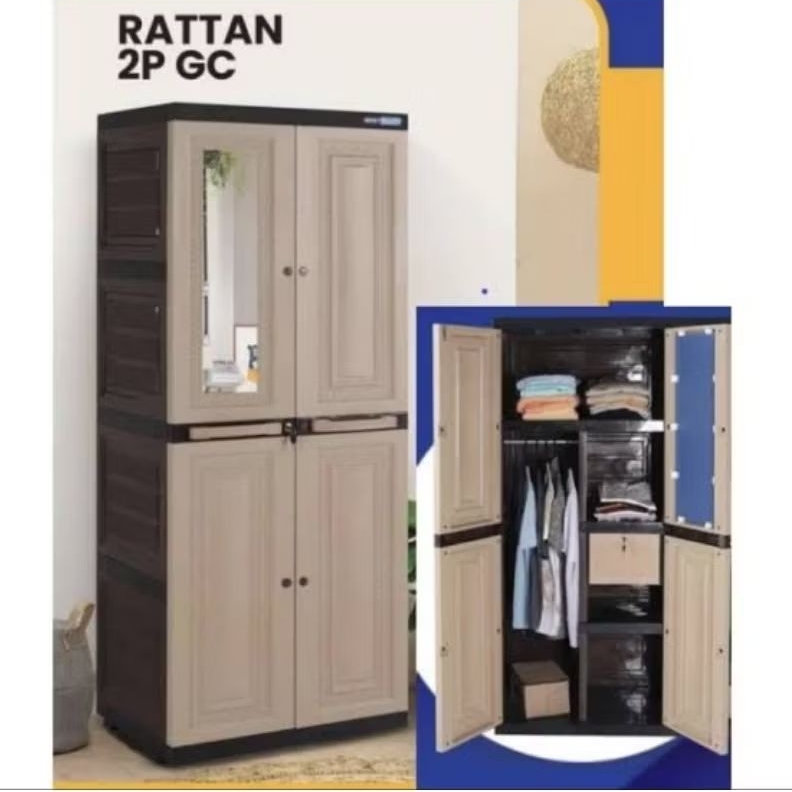 LEMARI JUMBO BESTPLAST FREE RAKIT PKU LEMARI JUMBO GANTUNG