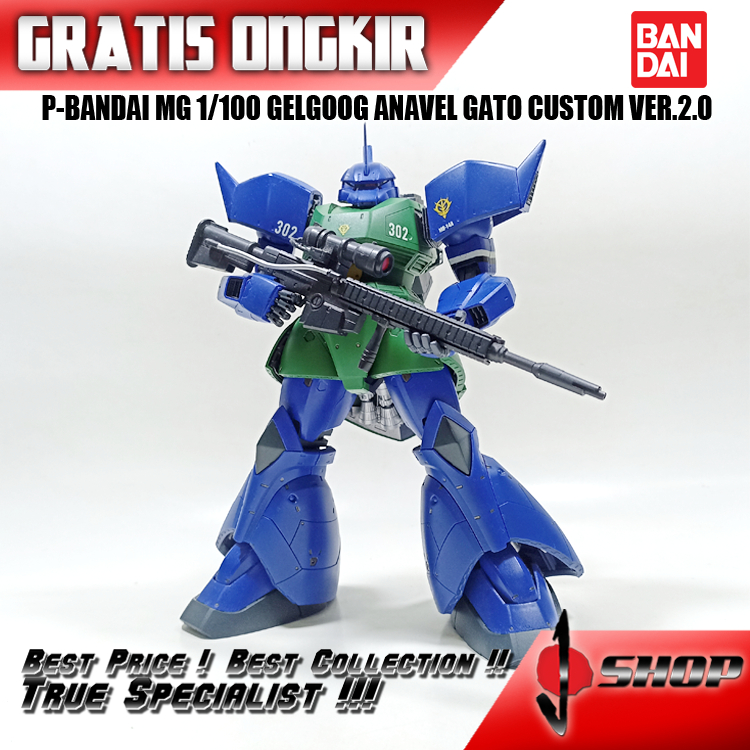 P-BANDAI MG 1/100 GELGOOG ANAVEL GATO CUSTOM VER.2.0 (PAINTED) LTDMG216
