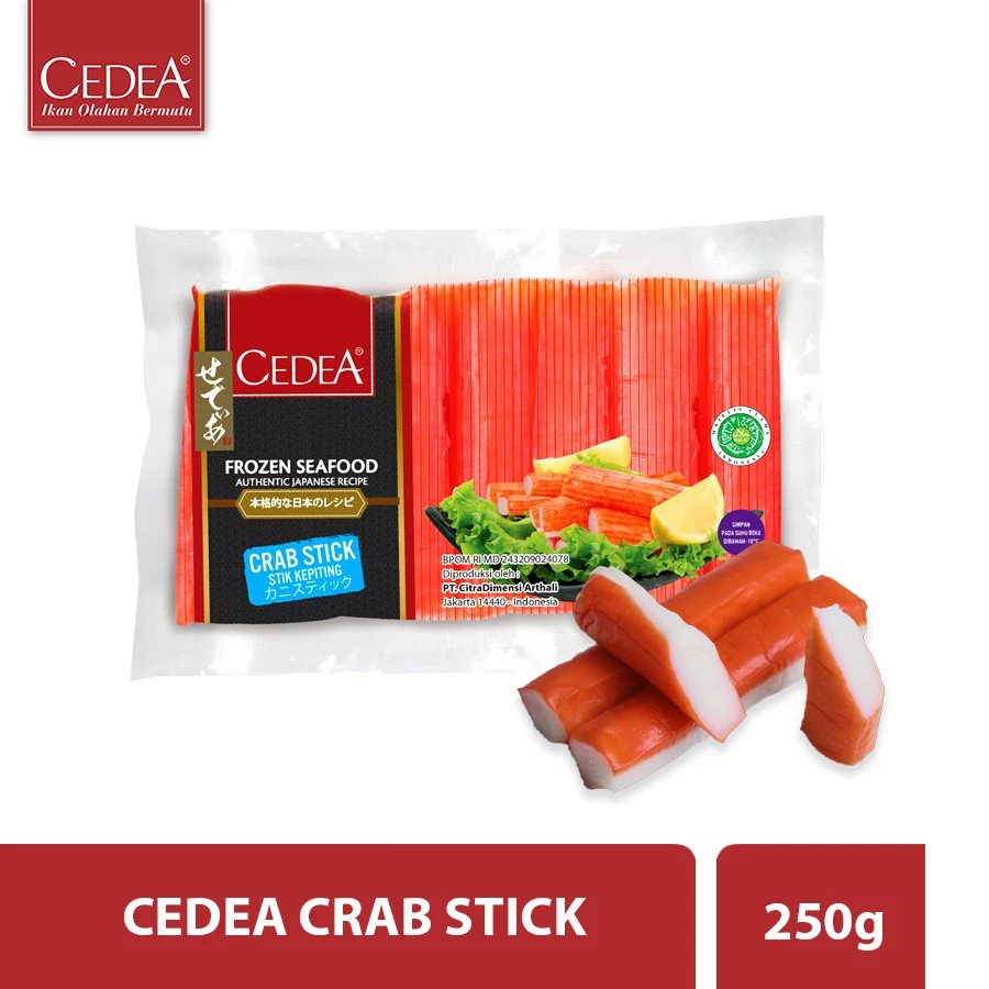 

CEDEA Crab stick [250g] (Citra Rasa)