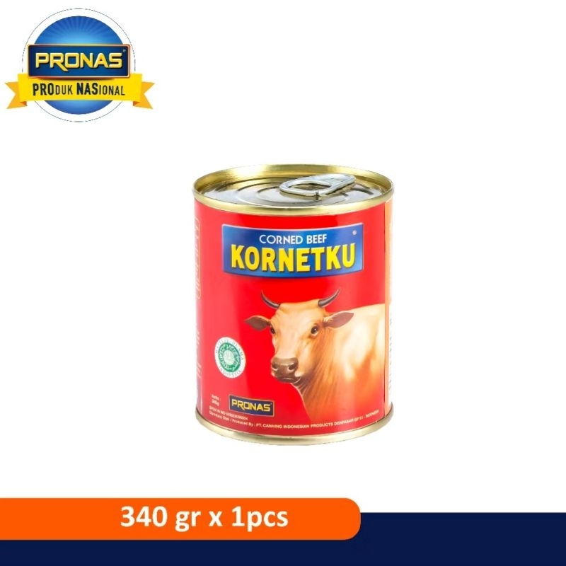 

PRONAS Kornetku Kornet Daging Sapi 340gr