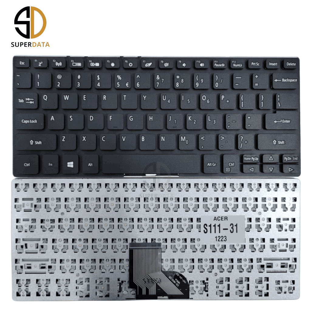 Keyboard Acer Spin 1 S111-31 Hitam