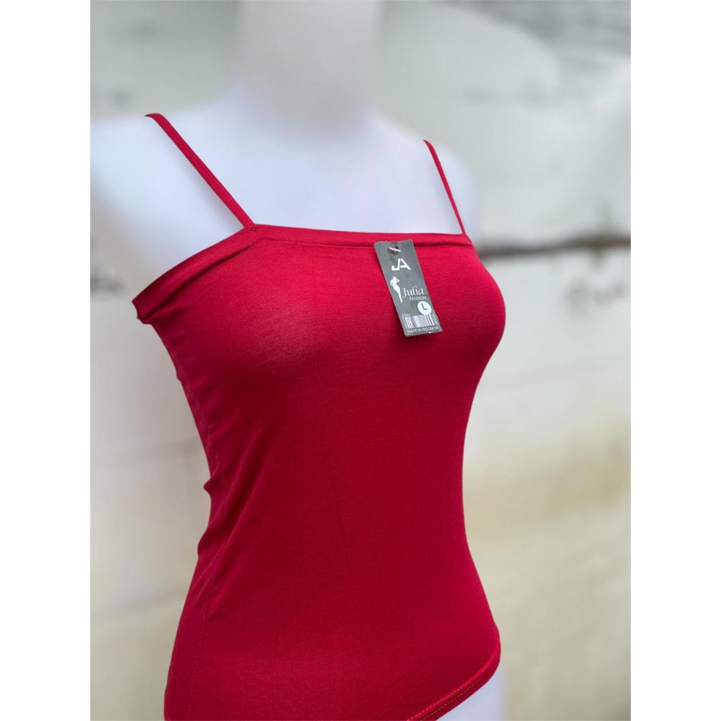 ( 2 pcs ) KEMBEN TALI BAHAN RAYON/kamisol Tengtop Crop Top Tali Kecil / Kemben Tanpa Cup Size L,XL