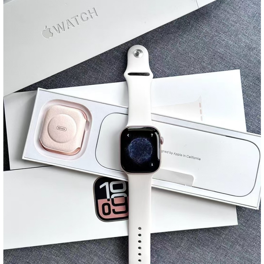 Jam tangan 𝗔𝗽𝗽𝗹𝗲 Smartwatch series 9  PRO MAX WATERPROOF ip68 FULL SCREEN 1.99 inch Jam Tangan Telef