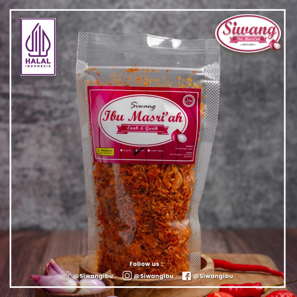 

Siwang Terasi Bawang Goreng Kriuk Enak dan Gurih - 75 gram