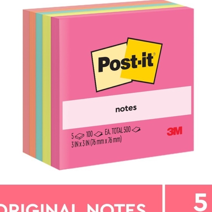 

Unggul PostIt Sticky Notes 3M 6545AN