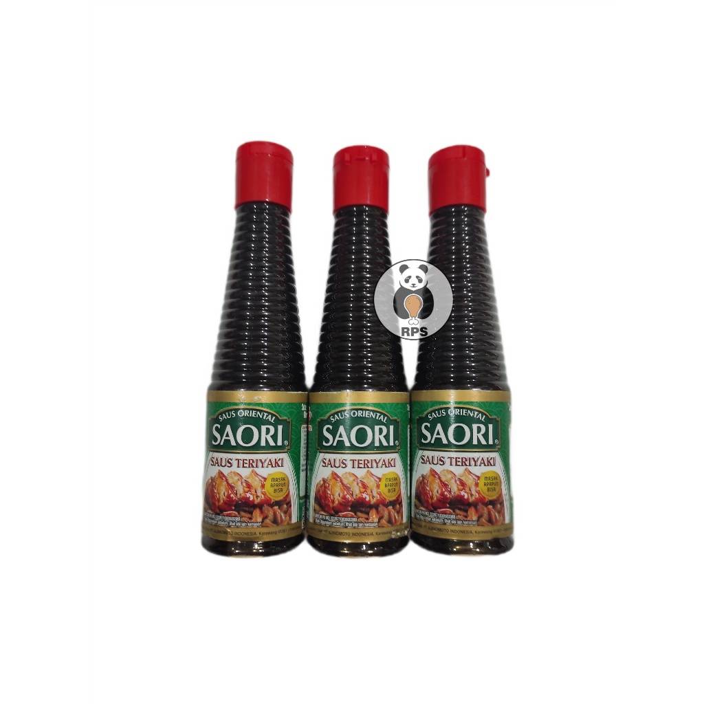 

Saori saus teriyaki 135 ml , saori saus, saori, saos oriental saori