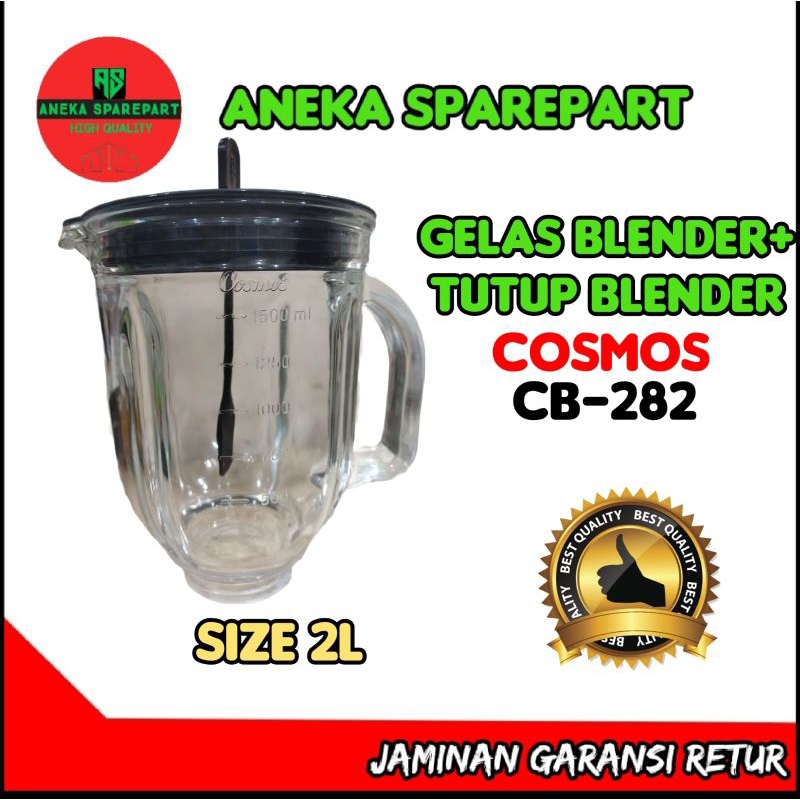 gelas blender+tutup blender cosmos cb-282