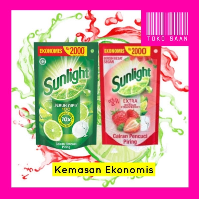 SUNLIGHT 90 ML KEMASAN EKONOMIS