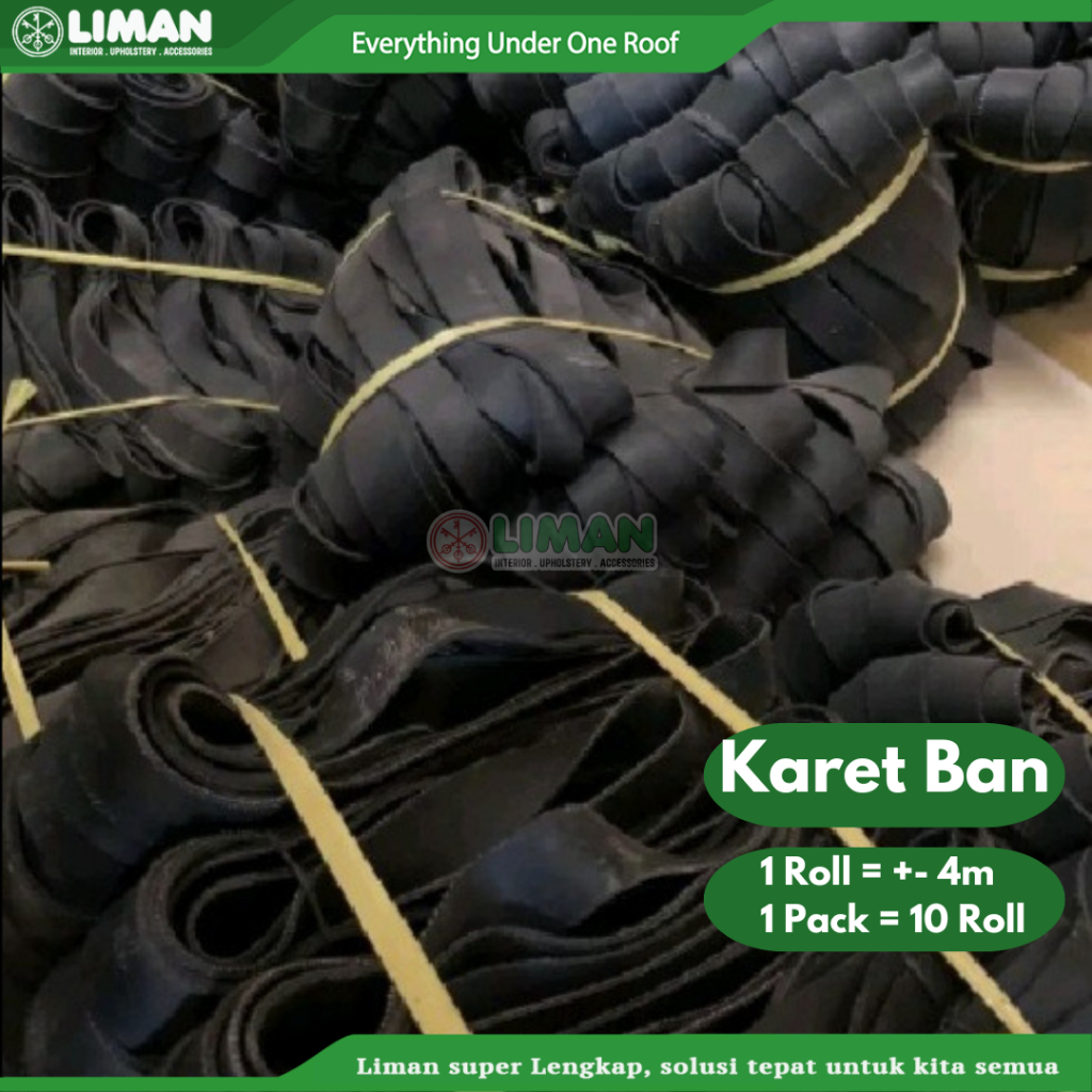 Karet Sofa / Karet Ban / Karet Single Ban Untuk Sofa, Jok, dll