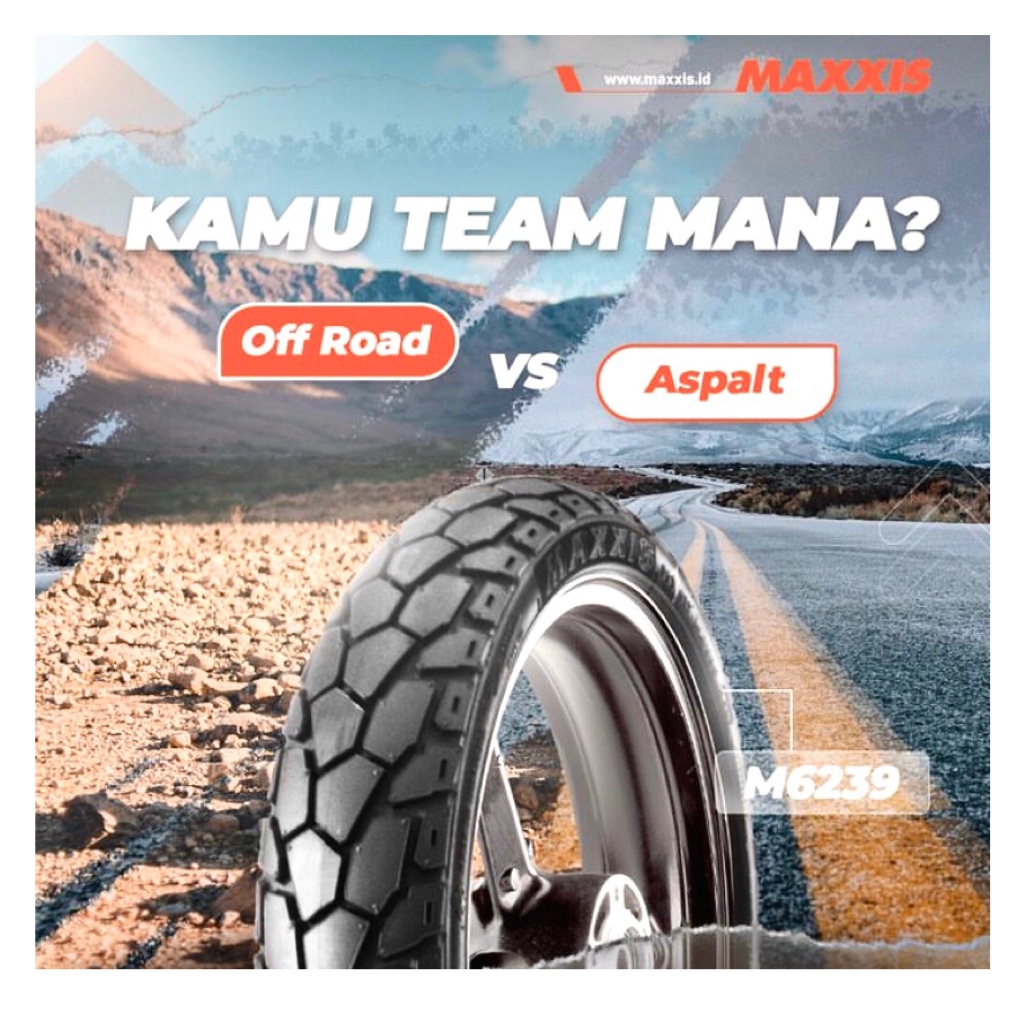 Ban Honda ADV Maxxis M6239 Dual Purpose 110/80-14 ( Depan / Front )