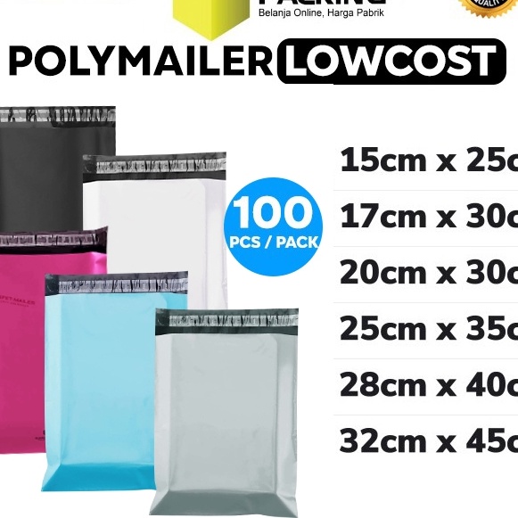 

Hemat Plastik Polymailer PACK LOW COST Amplop Polimailer Packing RUSFET