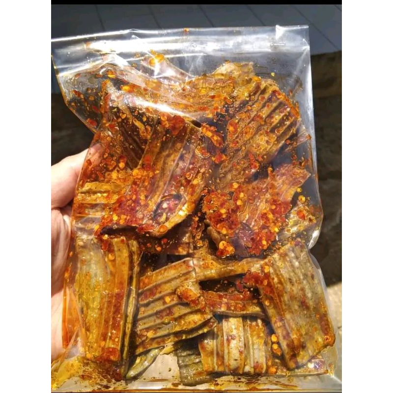 

kerupuk jengkol pedas daun jeruk isi 500gr