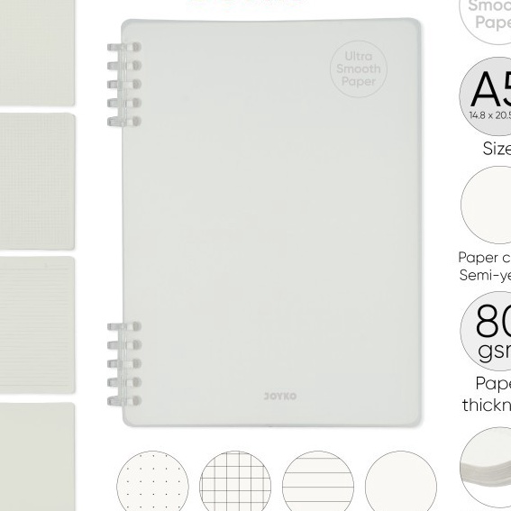 

FG2 Notebook Diary Agenda Buku Catatan Joyko NB739 Ultra Smooth Paper A5