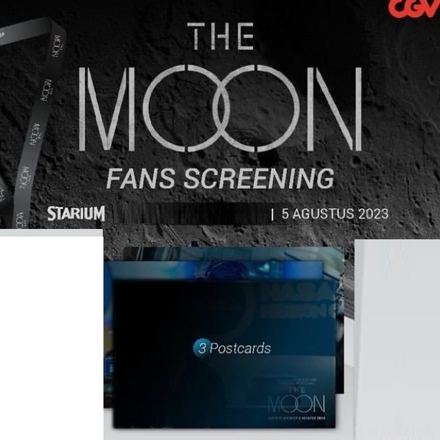 

FG2 The Moon x CGV Official Fans Screening Postcard Set