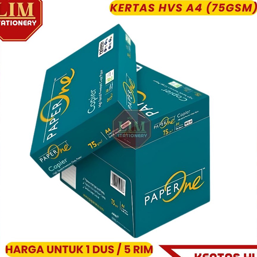 

murah InstantKes HVS Putih A4 75Gr 5 Rim PaperOne