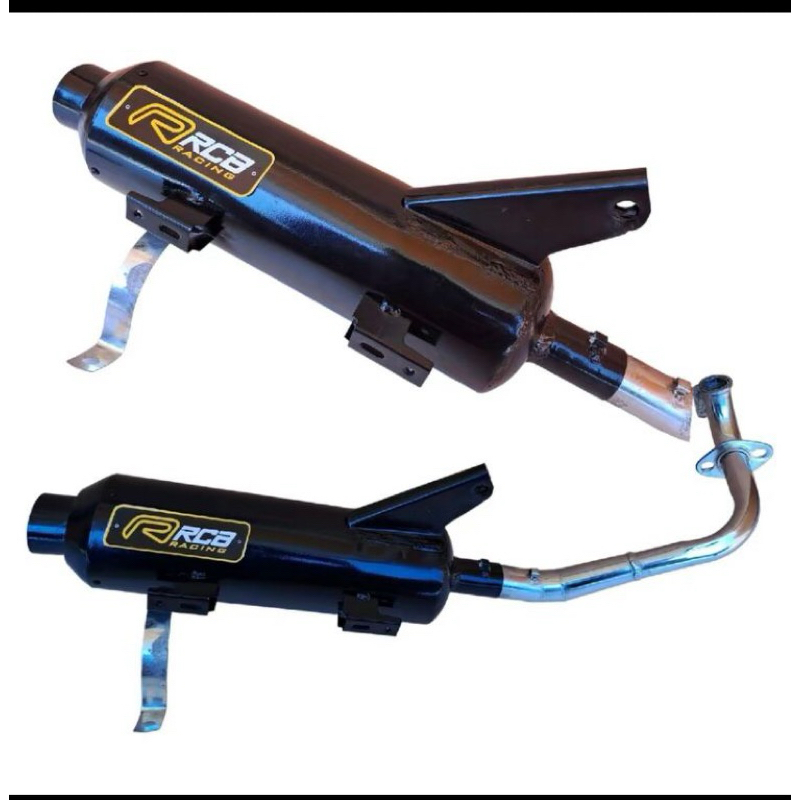 KNALPOT RACING STANDAR RCB TSUKIGI MOTOR METIK BEAT FI, BEAT KARBU, MIO J, MIO SPORTY, MIO M3, VARIO